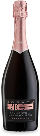 Spumante di Lambrusco rosato Modena DOC Extra dry